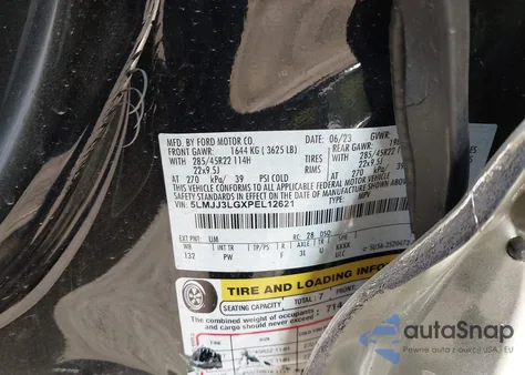 2023 Lincoln Navigator Reserve L from USA, damaged, VIN 5LMJJ3LGXPEL12621